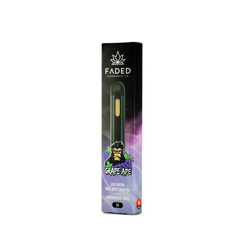 Faded Extracts - THC Disposable Vaporizer Pen (2g) - Image 9