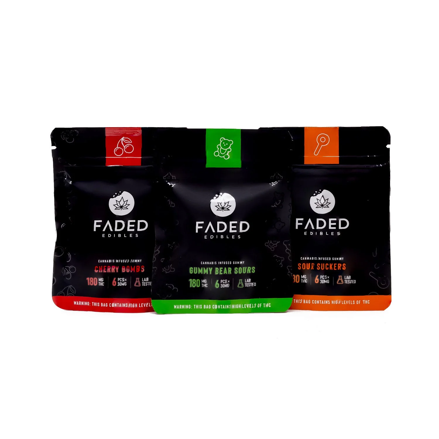 Faded Cannabis Edibles - (180mg THC)