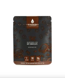 Faded Cannabis – THC Marshmallow Hot Chocolate (100mg)