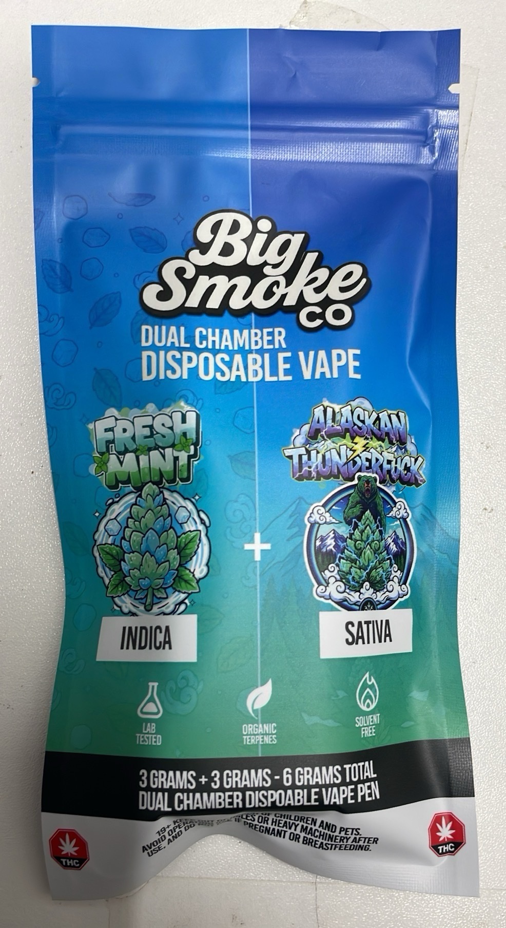 Big Smoke THC - Dual Chamber Disposable Vape (6g) - Image 11