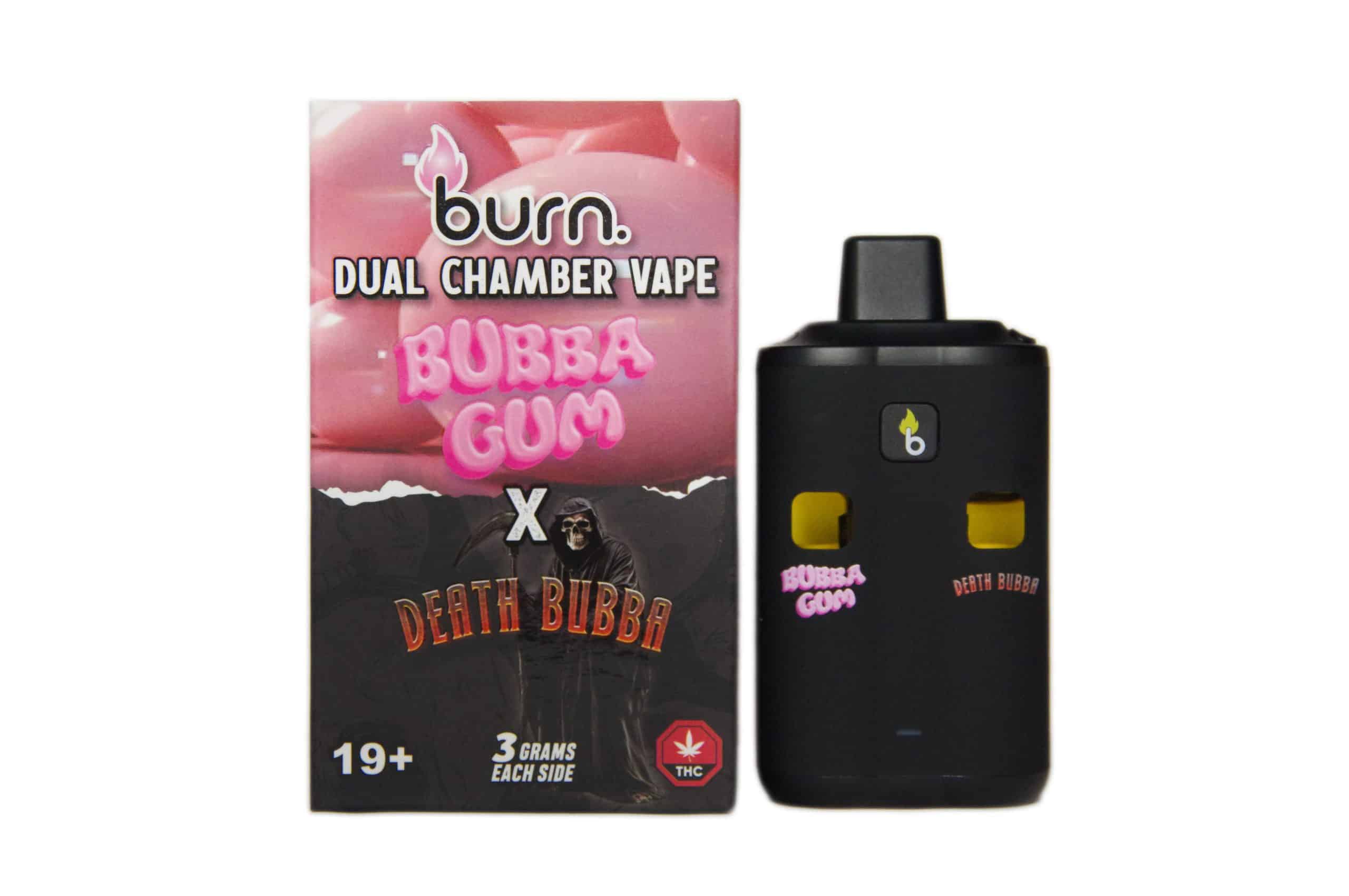 Burn Dual Chamber - THC Disposable Vapes (6G) (3+3 Gram) - Image 3