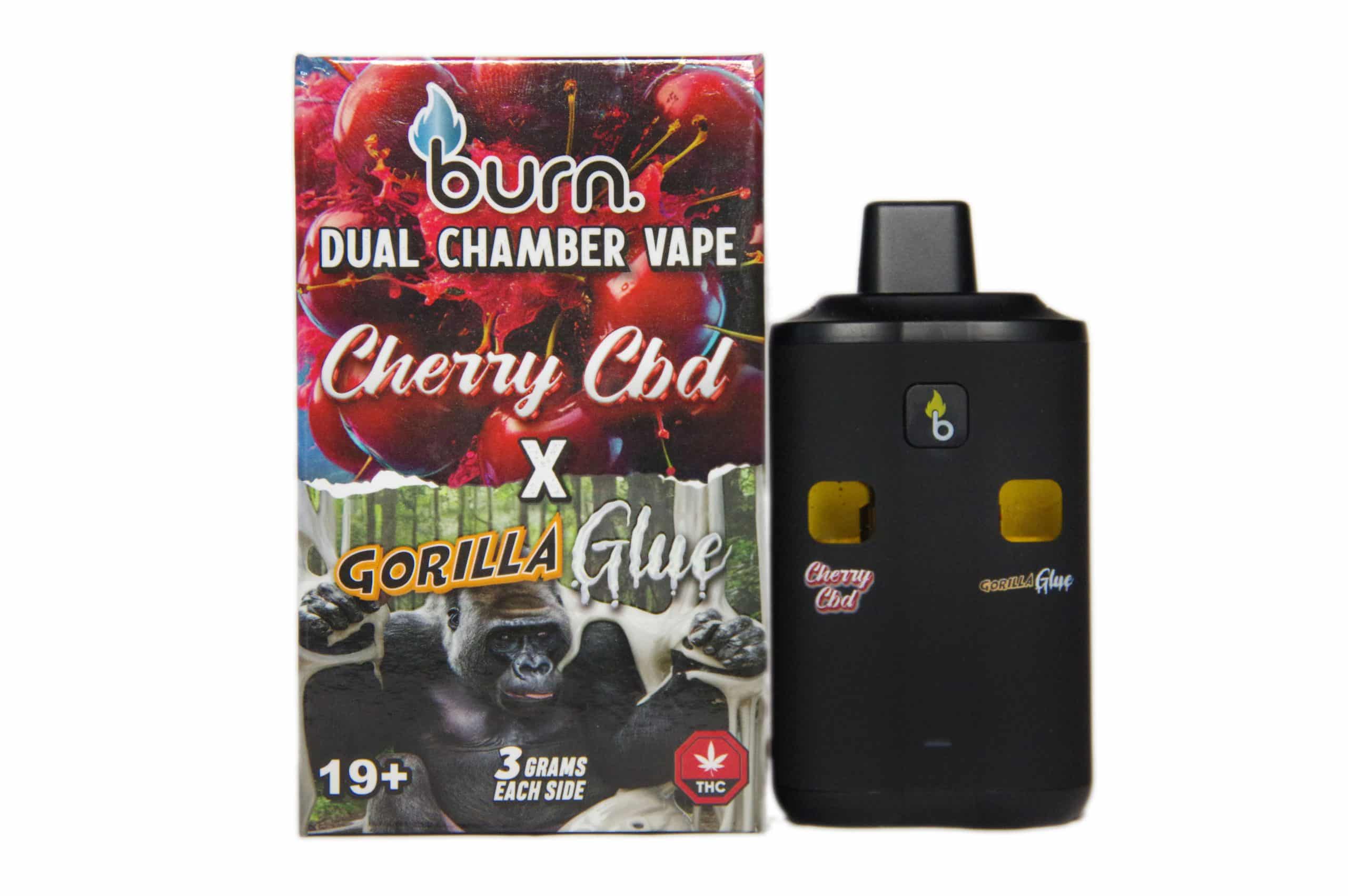 Burn Dual Chamber - THC Disposable Vapes (6G) (3+3 Gram) - Image 4