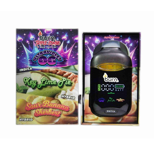 Burn Triple Threat THC Disposable Vapes – (3G) - Image 11