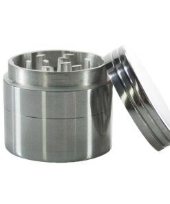 Mini ALUMINUM 4 PIECE GRINDER | 40MM – SILVER