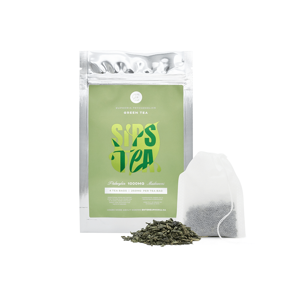 Euphoria Psychedelics – Green Tea (250mg x 4) 1000mg