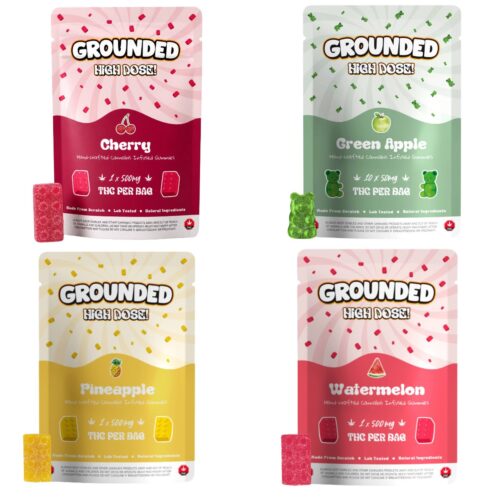 Grounded High Dose Bricks – 500mg Gummy